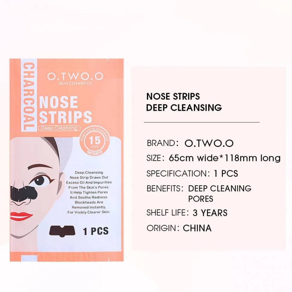 SN001 O.TWO.O Патчи для носа для удаления черных точек 1шт