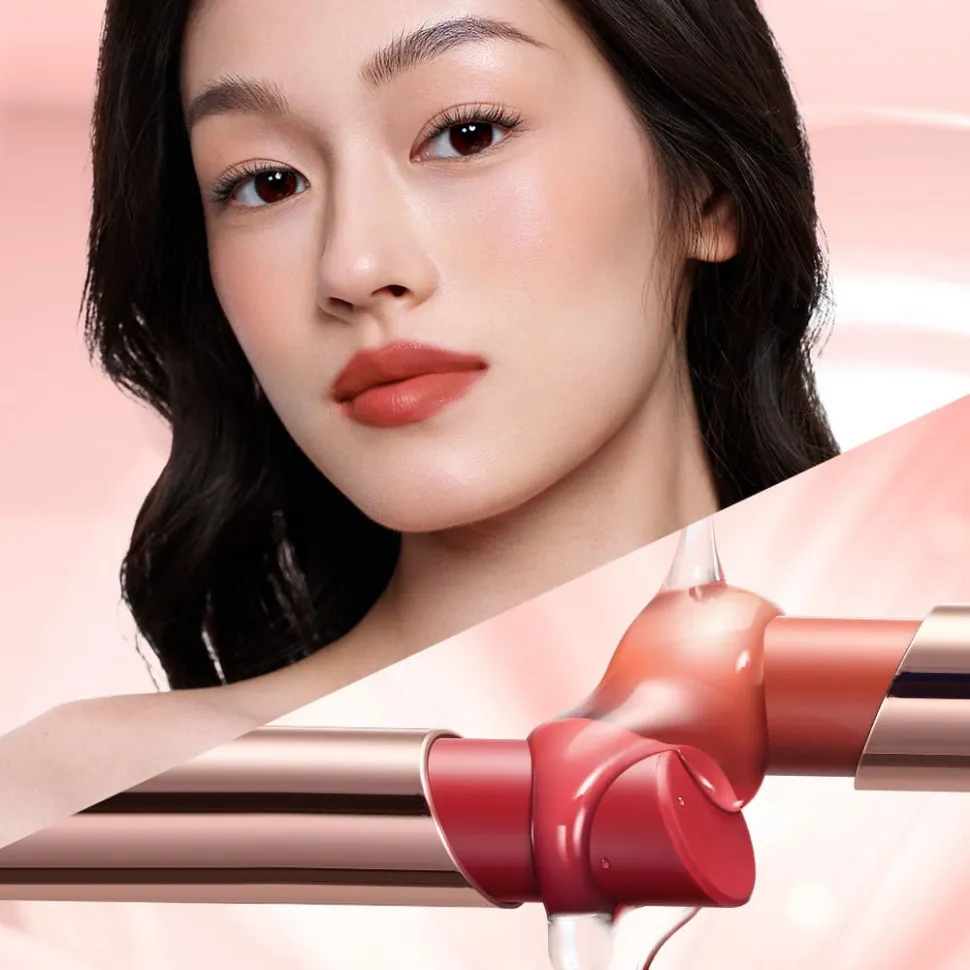 HC009-08 O.TWO.O Сатиновая помада для губ - Красная роза 3.8g